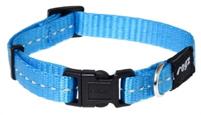 Rogz for dogs nitelife halsband turquoise