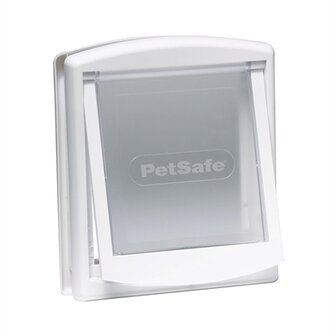 Petsafe hondenluik large wit / transparant