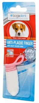 Bogadent plaque vinger tandenborstel puppy