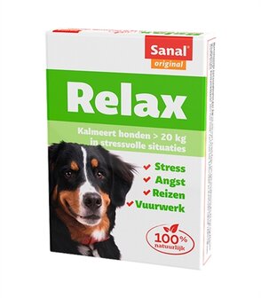 Sanal dog relax kalmeringstablet large