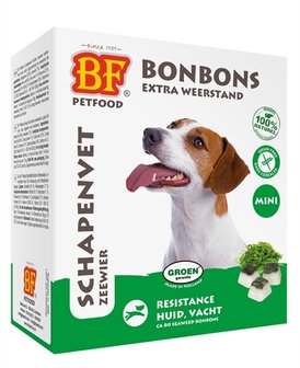 Bf petfood schapenvet mini bonbons zeewier