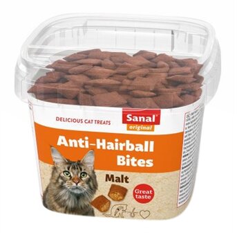 Sanal cat hairball bites cup