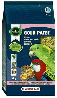 Orlux gold patee eivoer grote parkiet / papegaai