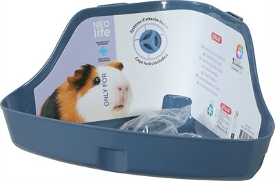 Zolux neolife hoektoilet cavia blauw