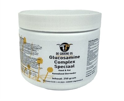 De groene os glucosamine complex speciaal hond / kat