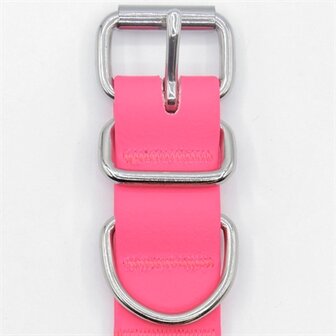 Morso halsband hond waterproof gerecycled passion pink roze