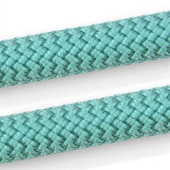 Morso half slip halsband hond regular rope gerecycled aquamarine blauw