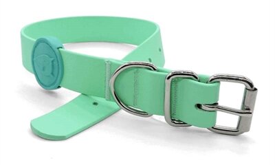 Morso halsband hond waterproof gerecycled carribean green groen