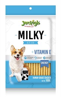 Jerhigh milky stix met kip en vitamine e