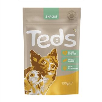 Teds insect based snack semi-moist