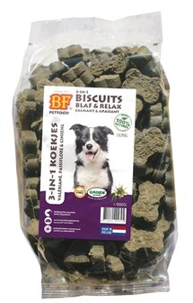 Bf petfood 3 in 1 hondenkoekjes blaf &amp; relax