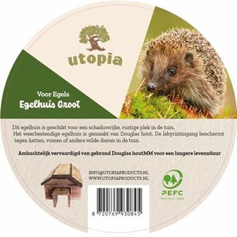 Utopia egelhuis gebrand douglas hout