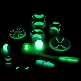 Chuckit max glow ultra fetchstick groen