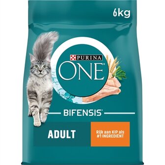 Purina one adult kip en volkoren granen