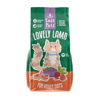 Easypets lovely lamb adult kattenvoer