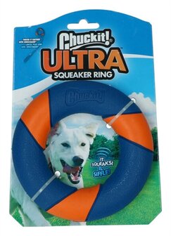 Chuckit ultra squeaker ring