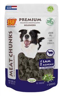 Bf petfood meat chunks lam