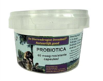 Dierendrogist probiotica capsules