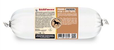 Barfmenu paard premium hondenvoer