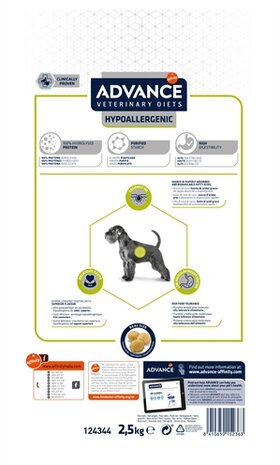 Advance veterinary diet dog hypoallergenic