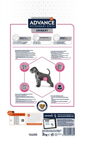 Advance veterinary diet dog urinary urinewegen