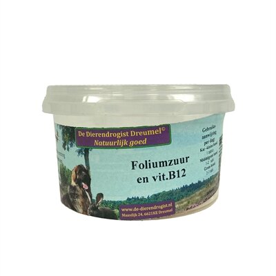 Dierendrogist foliumzuur vitamine b12