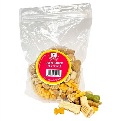 Dog treatz oven baked party mix