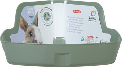 Zolux neolife hoektoilet konijn groen