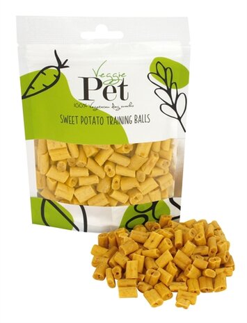 Veggie pet sweet potato training balls