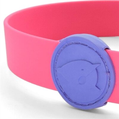 Morso halsband hond waterproof gerecycled passion pink roze