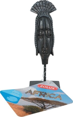 Zolux ornament afrika dame mask