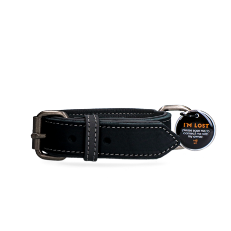 Spotted! Pro Leren Halsband Bruin, 3 x 65 cm