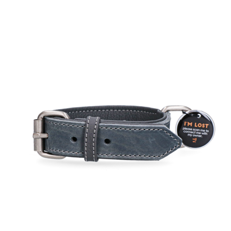 Spotted! Pro Leren Halsband Bruin, 3 x 65 cm