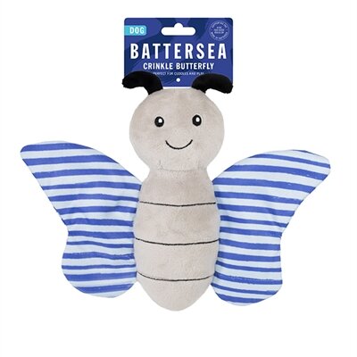 Battersea crinkle vlinder blauw