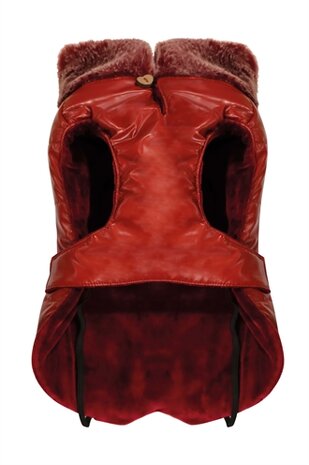 Croci hondenjas padded bull chic rood